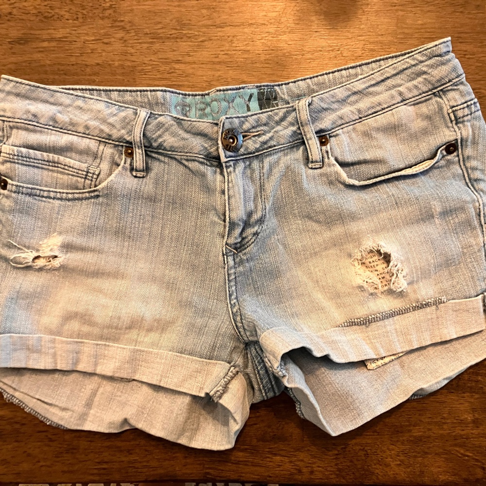 Roxy denim shorts - size 9